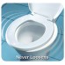 Mayfair 483SLOW 006 NextStep Child/Adult Toilet Seat with Built-in Potty Seat  Round  Bone - B016MAMC2A